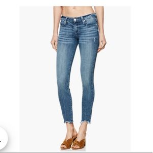 Paige Verdigo Ankle distressed hem jean